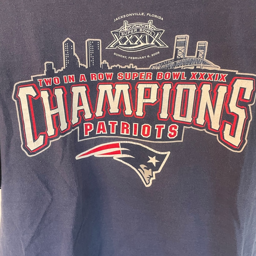 Patriots Super Bowl champs TShirt